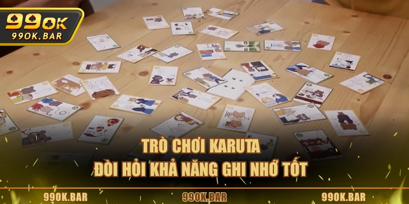 Trò chơi Karuta đòi hỏi khả năng ghi nhớ tốt