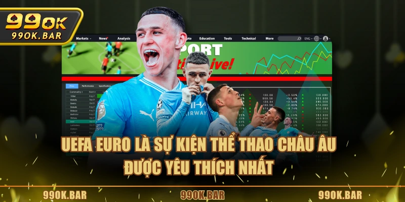 UEFA Euro là sự kiện thể thao Châu Âu được yêu thích nhất